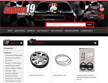 Tablet Screenshot of garage19racing.com.br